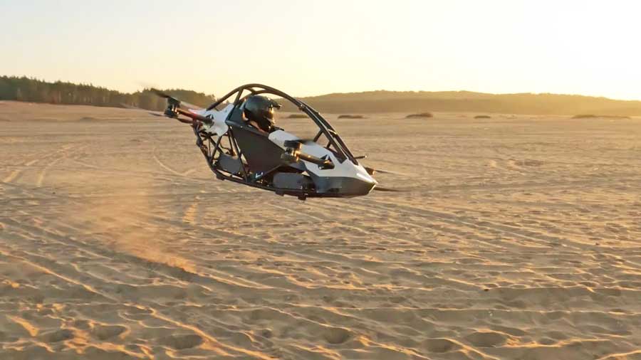 Jetson ONE، یک وسیله نقلیه هوایی برقی شخصی و ایمن