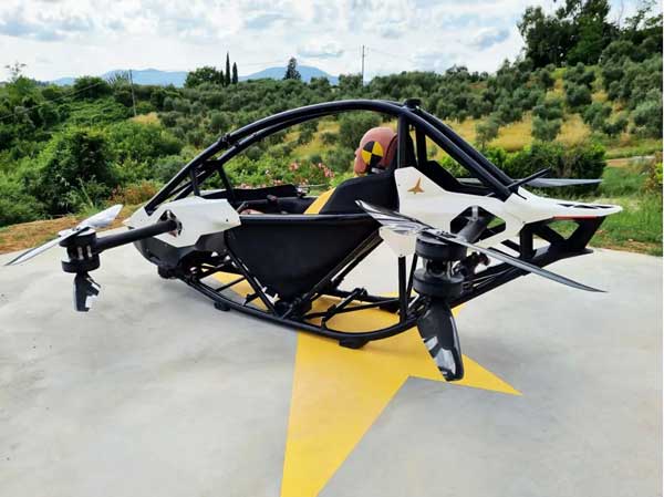 Jetson ONE، یک وسیله نقلیه هوایی برقی شخصی و ایمن